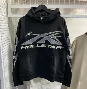 Vintage Oversized Print Hoodie, Fashion High Quality Print, High Quality Y2K Design, Streetwear Hoodie