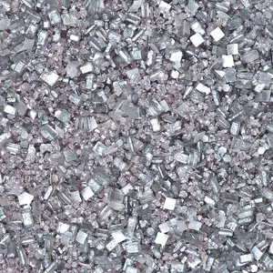 Metallic Silver Glittery Sugar™