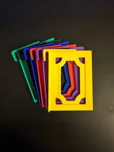 OP TCG Themed 6 Pack Card Storage Clips (TALL) for Monster Storage Boxes - by The Pulling Guard