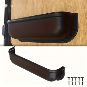 RV door storage box, box truck door handle storage box, universal door panel tray armrest organizer cover internal accessory storage box RV Furniture Parts Car Organizers