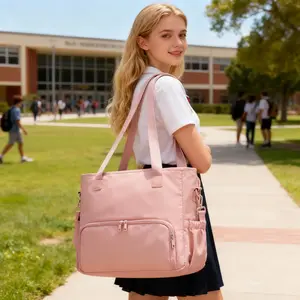 Insulated Work Tote Lunch Bag for Women – Premium Polyester, Multi-Compartment Design for Laptop, Work, School, and Everyday Use – Ideal for Teachers & Nurses