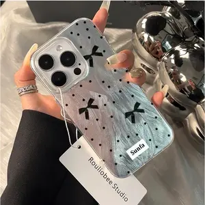 Black Bow Tie Premium all-inclusive English alphabet cell phone case for Galaxy A03 A03S A04S 4G A1 A12 A13 LIE 4G A14 A15 A23 A25 5G A32 4G A35 5G A51 4G A53 5G   FE iPhone 7 7 PLUS 8 8 PLUS X XR XS XS MAX 11 12 13  14 14 PRO 15 15 PRO  16 16 PRO