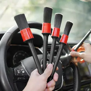 Car Interior Cleaning & Detailing Car Wash Brush Tool Air Vent Cleaning Brush Wheel Arch Gap Detail Cleaning Brush Soft Bristles