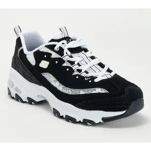 Skechers D'Lites_Floral Lace-Up Sneakers - Sunlit Garden