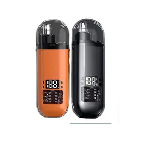 2026 Upgraded Rechargeable Nose Hair Trimmer for Men Women  Painless Eyebrow & Facial Hair Shaver with LED Display  Waterproof Dual Edge Blades Cordless Personal Grooming Tool