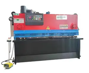 4mm Thickness 2500mm Length Sheet Metal CNC Hydraulic Guillotine Shearing Machine ESUTN E21S for Metal Processing Industry