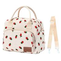 Lunch box bag - strawberries