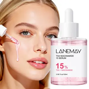 15% Tranexamic Acid and Niacinamide Serum: Brightens skin tone, fades facial spots and dullness, improves uneven skin tone, hydrates and refines pores, soothes redness, moisturizes and softens skin, and brightens dullness.