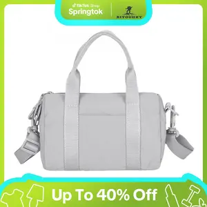 Water-Resistant Mini Women's Gym Bag with Multi-Compartment Design - Cute Fitness Tote with Nylon Travel Pouch (Lightweight for Travel) Outdoorfun