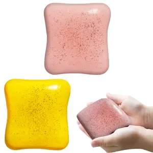2026 New Soft Bread Toast Squishy Toys - Slow - Rising Squishy Fidger for Stress Relief & Focus, Fun Kawaii Desk Accessory Gifts fpr Adults & Teens