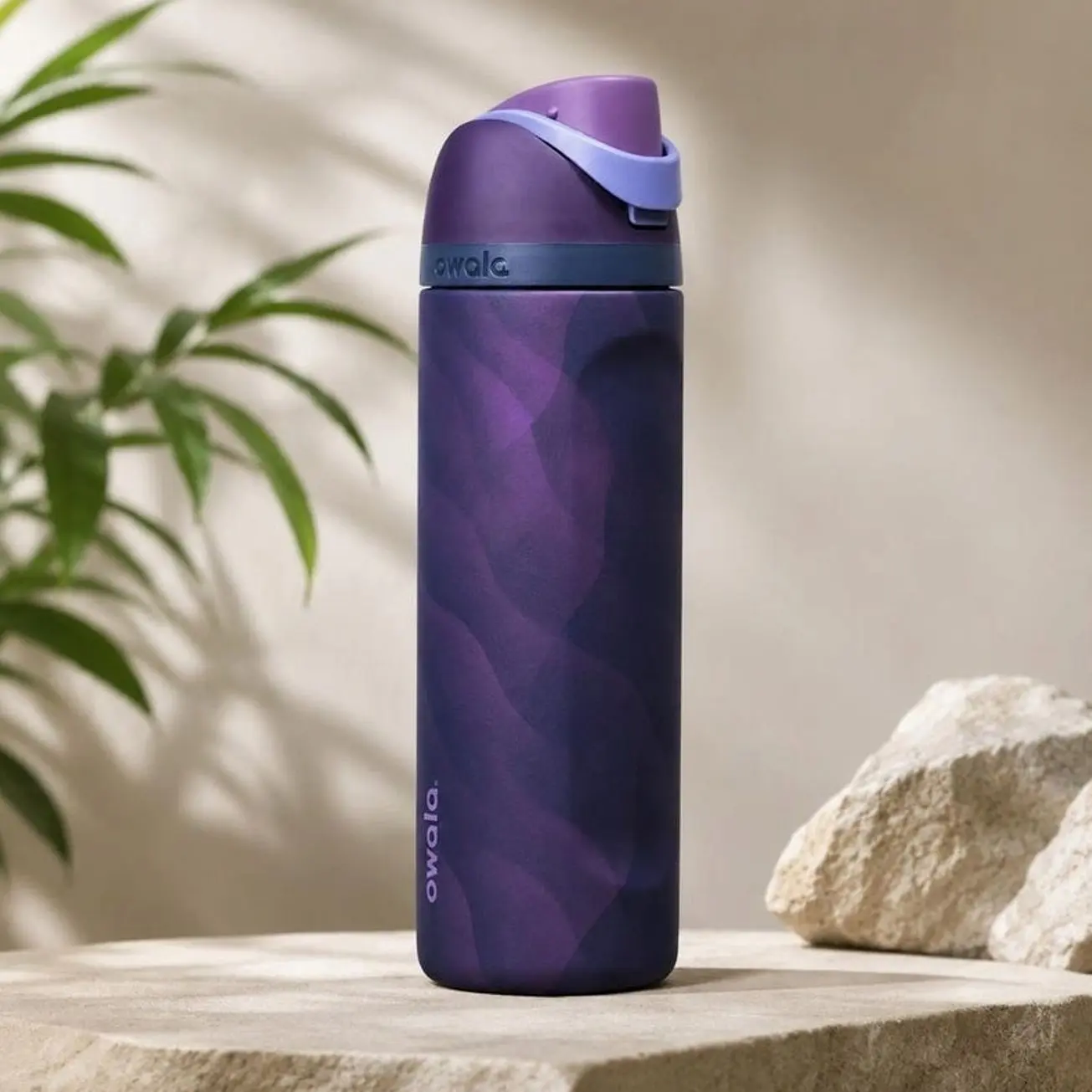 Owala FreeSip Stainless Steel Water Bottle Special Edition - Arctic Storm, 2026 Summer Washable Reusable Hydrate Gift, Ship 12-15 days