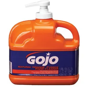 Gojo 315-0958-06 Natural Orange Pumice Lotion Hand Cleaner