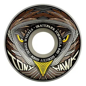 BONES WHEELS SPF Hawk Night Hawk Sidecut Skateboard Wheels 60mm 84B