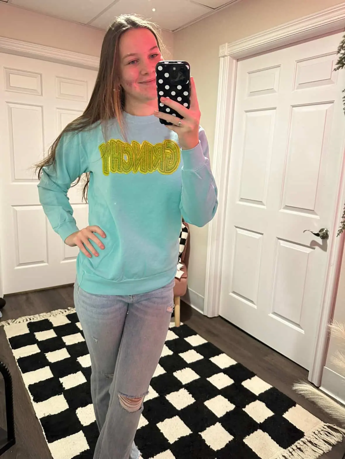 Grinchy Crewneck