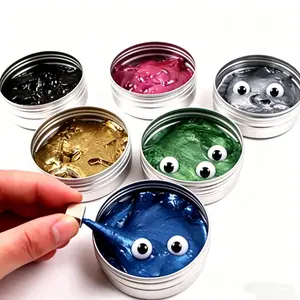 Magnetic Putty 6 Pack, Magnetic Slime Fidget Toy for Kids Adults, Sensory Play Boredom Buster