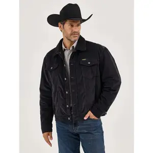 MEN'S WRANGLER COWBOY CUT SHERPA LINED CORDUROY JACKET 112367604 MEN'S WRANGLER COWBOY CUT SHERPA LINED CORDUROY JACKET 112367604
