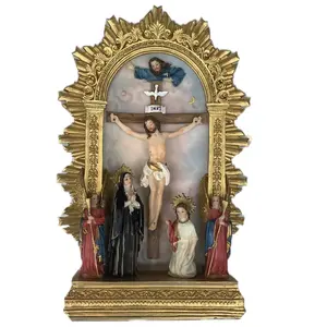 Crucifixión con la Virgen María - 12” 6862-12