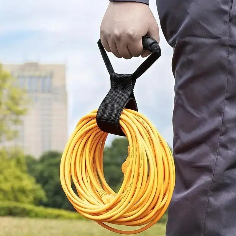 Extension Cord Wire Organizer, Multipurpose Heavy-Duty Storage Strap With Ergonomic Handle, Fit Garages, RV And Boat Storage And Organization, Tools