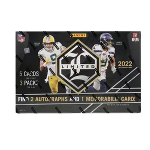 2022 Panini Limited Football Hobby box Personal Box Rip & Ship (2 Autographs, 1 Mem)