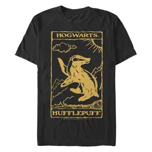 Men's Harry Potter Hufflepuff Badger T-Shirt