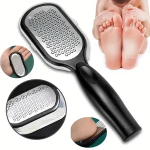 1 Pcs Professional Compact Stainless Steel Callus Remover Foot File Scraper Pedicure Tools Dead Skin Remove for Heels Feet Care Products