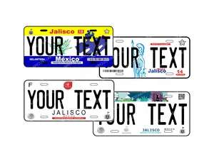 Car Plate Decorative Jalisco State Personalized novelty Car Plate Personalized Car License Plate Jalisco