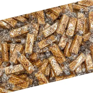 Sesame Honey Crunch Bars | 1 Pound Bag | Honey Roasted Sesame Seeds Candy | Individually Wrapped Snack Size Bars | Crunchy Sesame Candy for Office and Gifting