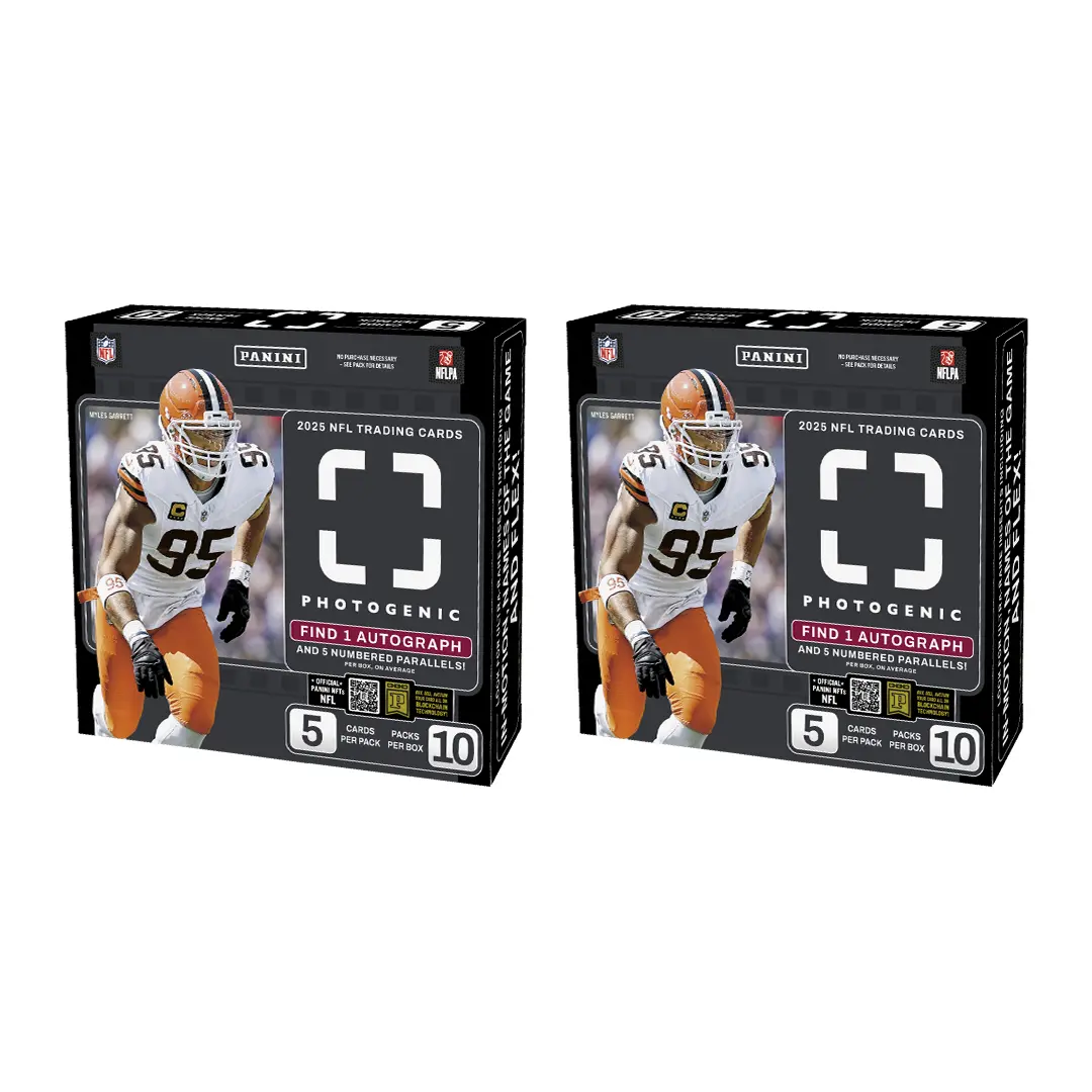 BREAK#07E  2025 Panini Photogenic Football Hobby (x2) Pick Your Team 07/12/26 RIP ON FILL