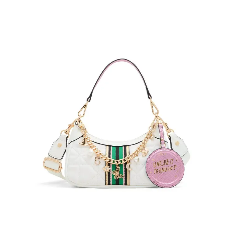 Wicked x ALDO Glindafied Pink Bucket Bag with Butterfly Details