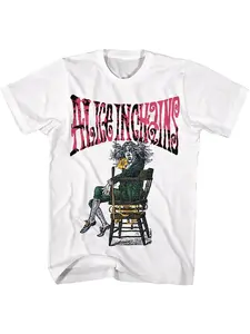 New Top Tees Men's T-shirt Classic 90s Music Alice in Chains Black Dirt Album Fashion Trend Loose Retro Hip Hop Summer T-shirt