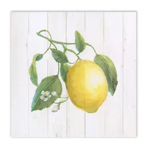 Courtside Market  Lemon Fresh I 16x16 Canvas Wall Art