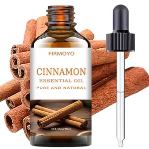 Pure Natural Cinnamon Essential Oil, 1.01 Liquid Ounces (30ML), Aromatic Scent, Home Aromatherapy Must-Have, Relieves Muscle Fatigue, Relaxing Time
