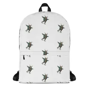 Skateboarding Deer Backpack | FREE SPIRIT Pattern Pack (Medium Size)
