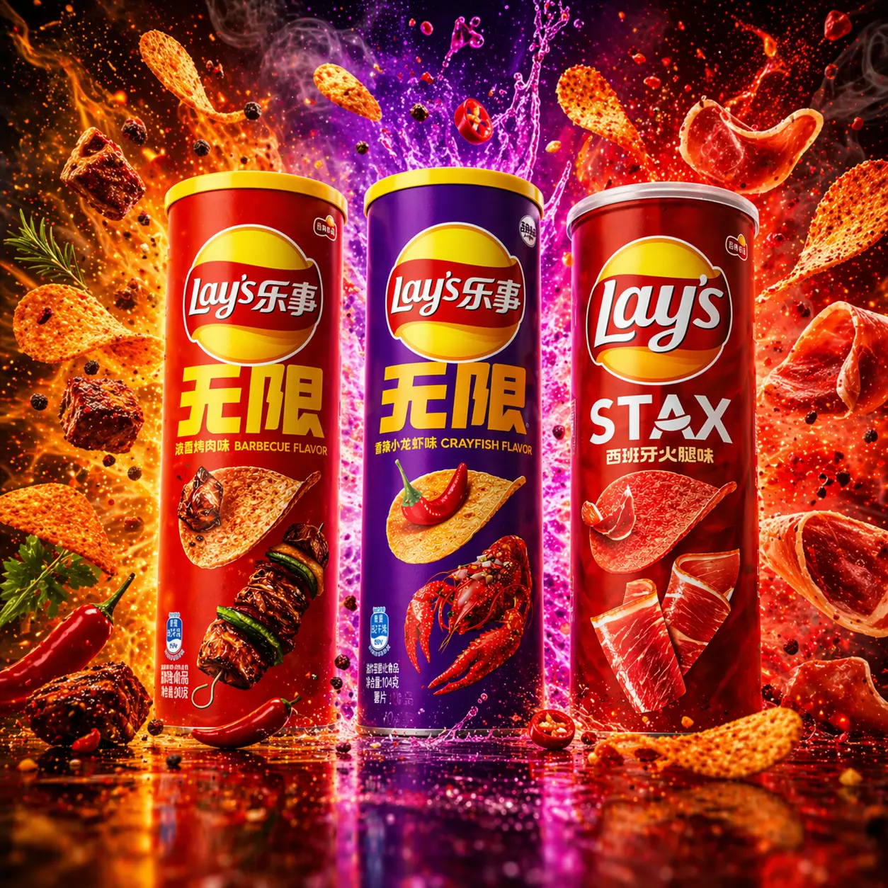 Lays Chips Stax Taste Tester (CHINA)
