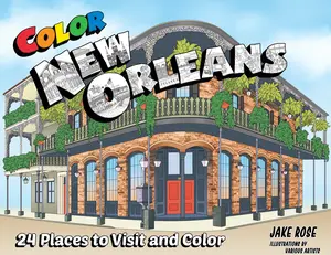 Color New Orleans coloring book