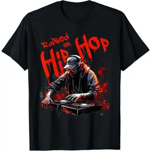 Hip Hop DJ 50th Anniversary Graphic T-Shirt