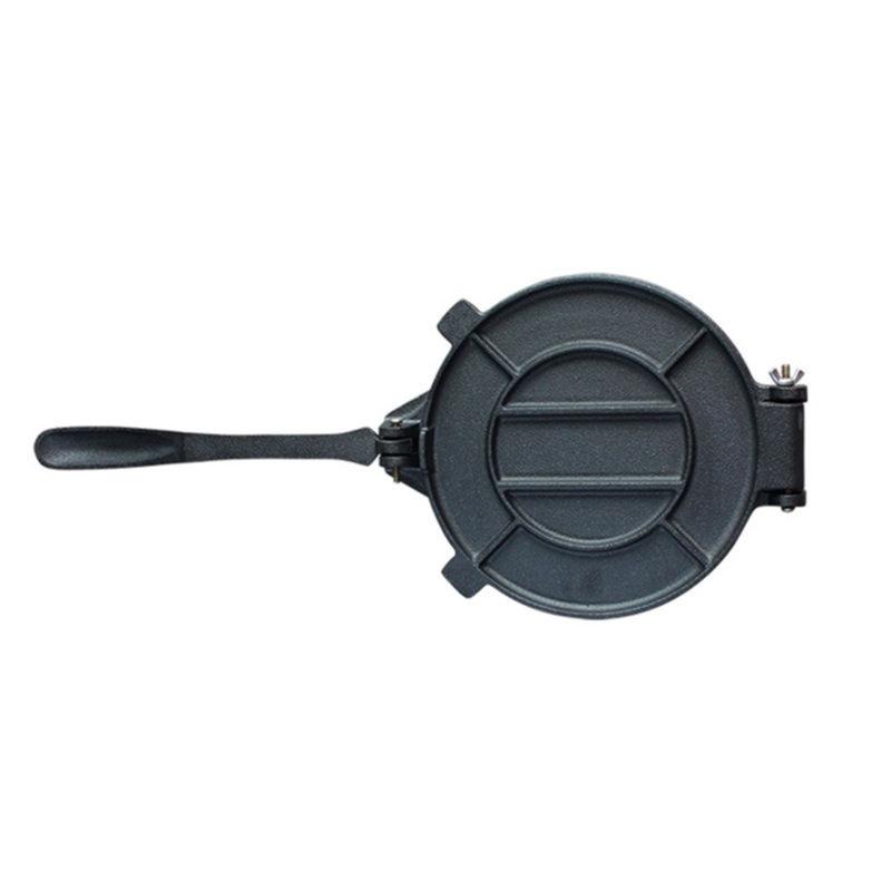 Cast Iron Tortilla Press, Tortilla and Roti Maker, Made in Colombia, 8 Inches Kitchen Sturdy