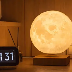 Floating moon lamp