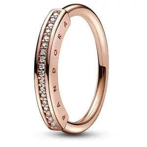 Pandora Signature I-D Pave Ring 182283C01-56