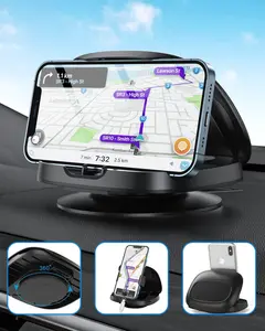 Phone Mount for , 360 Rotatable Dashboard Horizontal & Vertical Viewing Cell Phone Holder, Washable   Phone Mount, for   & Smartphones