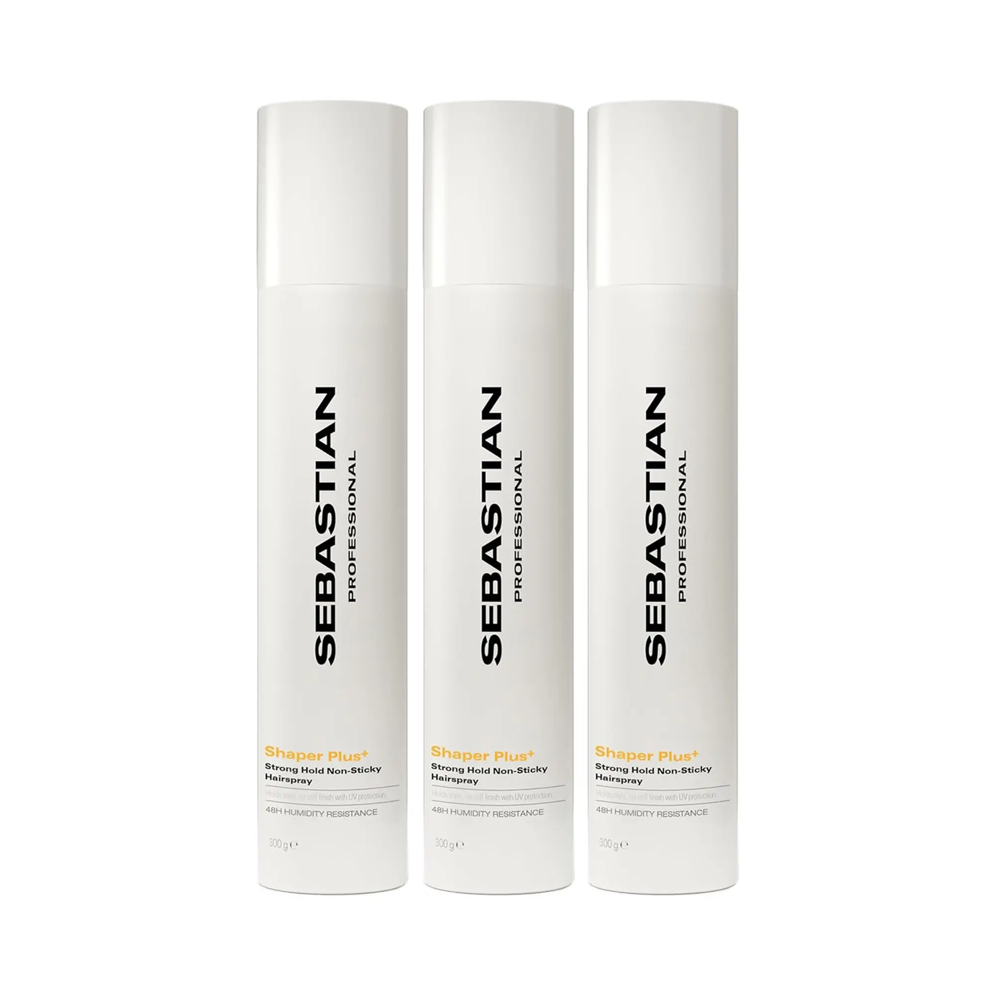Sebastian Shaper Plus+ 3-Pack Hairspray - Strong Hold, Non-Sticky, Humidity-Proof, Haircare for Daily Selfcare, Long-Lasting All-Day Control, Unisex Sebastian Shaper Plus+ 3-Pack Hairspray - Strong Hold, Non-Sticky, Humidity-Proof, Haircare for Daily Selfcare, Long-Lasting All-Day Control, Unisex