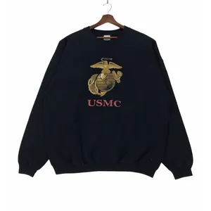 Vintage The United States Marine Corps Crewneck Sweatshirt Printed SpellOut (USMC ) XLarge Vintage Sweatshirt.