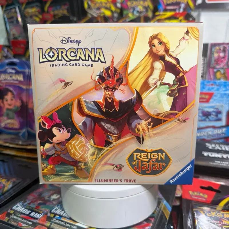 Disney Lorcana Reign of Jafar Illumineer’s Trove -- Choose Rip-and-Ship or Sealed Shipment