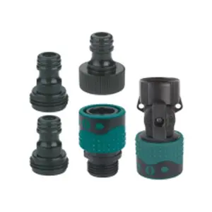 212 MAIN 2939Q Hose Connector Kit - Quick Connect, Compact, Faucet-Ready, Interchangeable Polymer, Shut-Off Valve for Water Sports Sailing Accessories