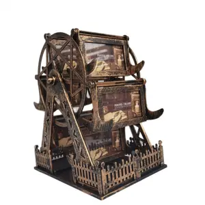 Ferris Wheel Rotating Photo Frame Birthday Photo Frame Ornament Rotating Photo Frame Creative 8 Display Clips Picture Frame