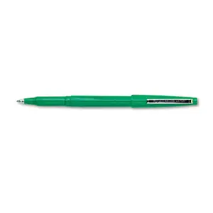 Pentel  Rolling Writer Roller Ball Capped Pen Green Ink Medium Dozen
