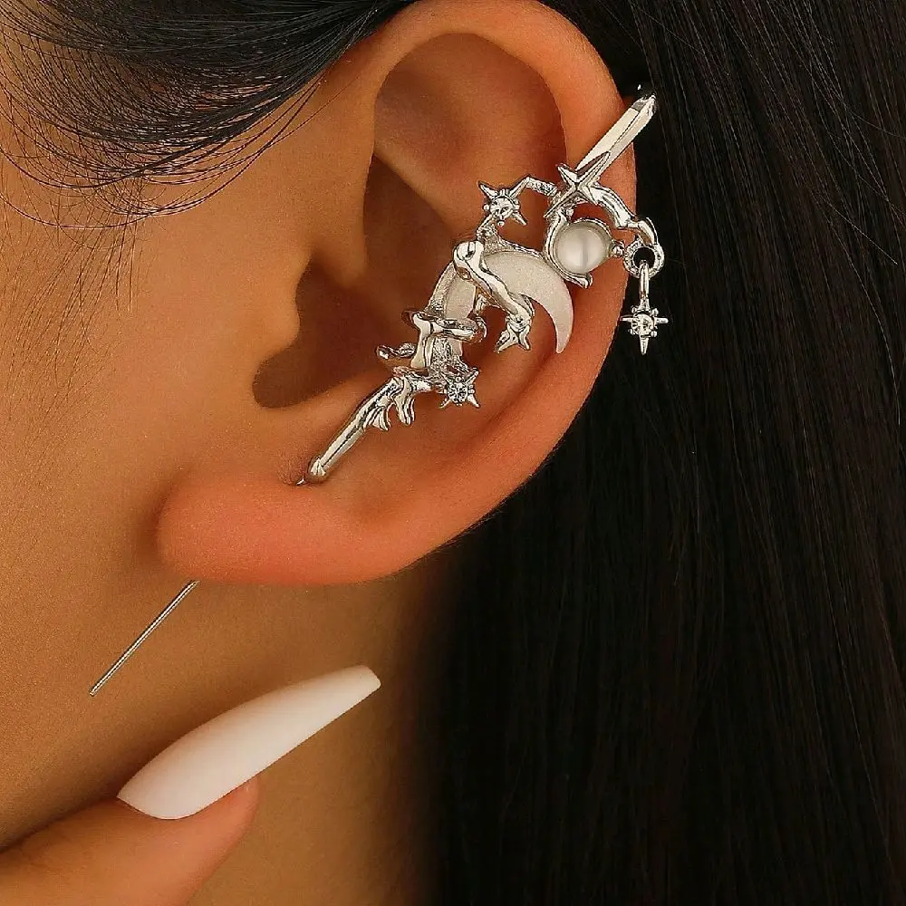 Creative Star&Moon Earring