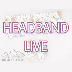 Headband LIVE SALE