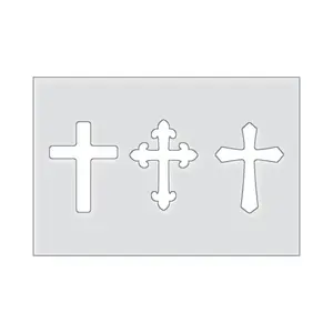 Crosses Acrylic Router Template