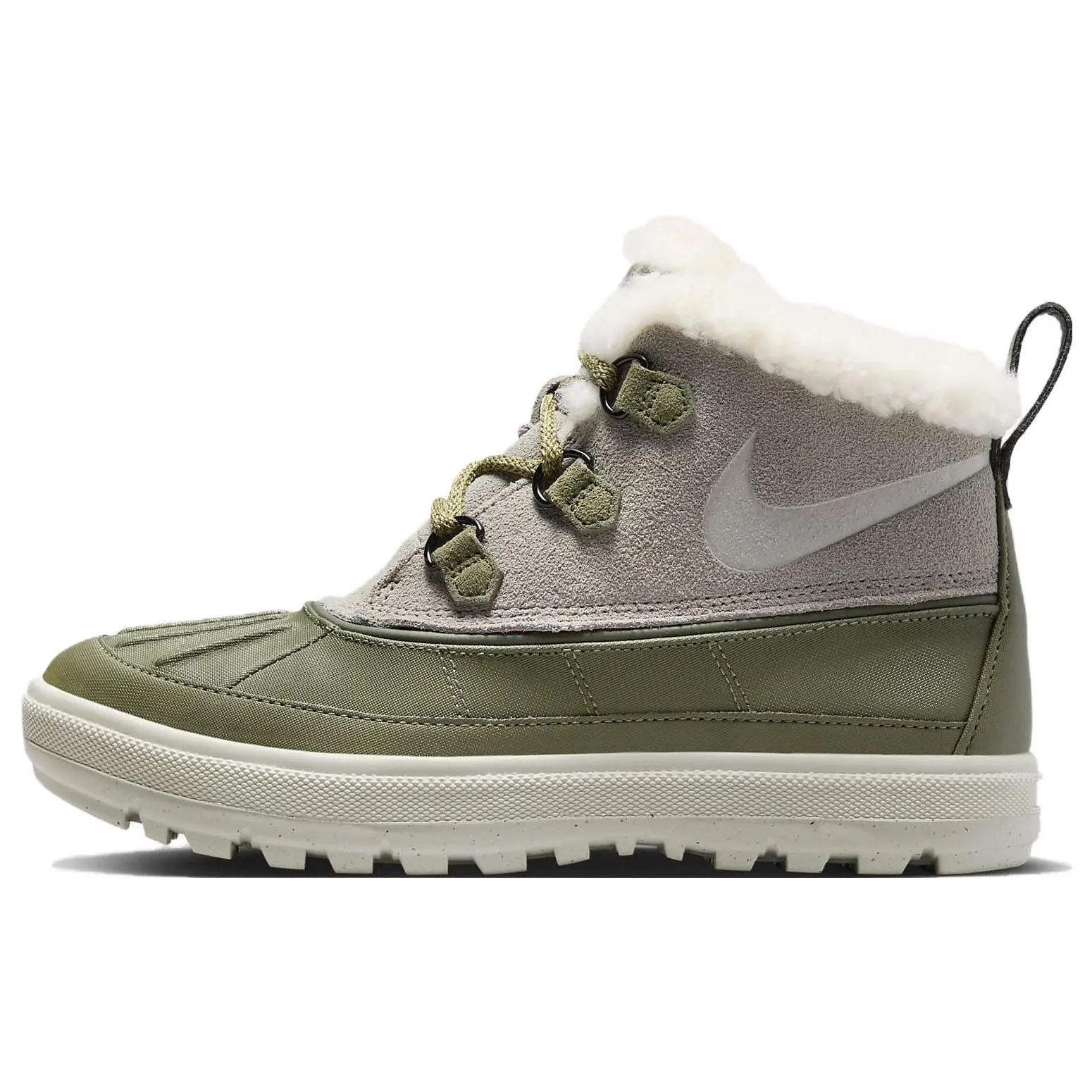 Nike Woodside Chukka 2 Light Taupe Versatile Comfort Boots Green Women's 537345-200